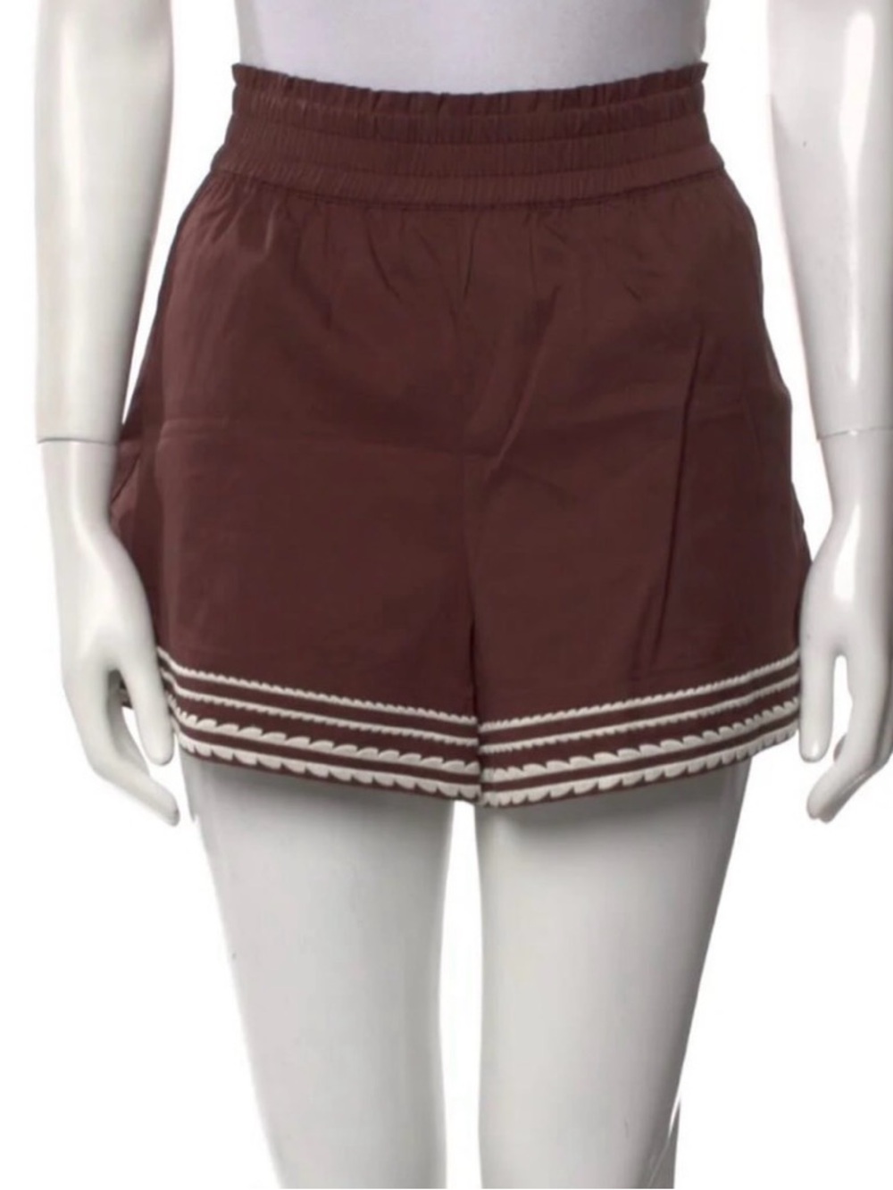 Caroline Constas brown shorts